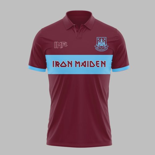 West Ham United x Iron Maiden Personalized Polo