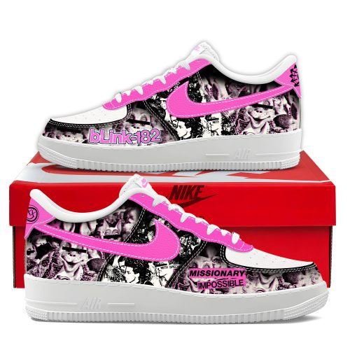 Blink-182 Missionary Impossible 2025 Tour Special Air Force 1 Sneakers