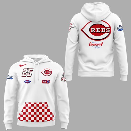 Cincinnati Reds Speedway Classic ’25 Limited Speed Hoodie Set