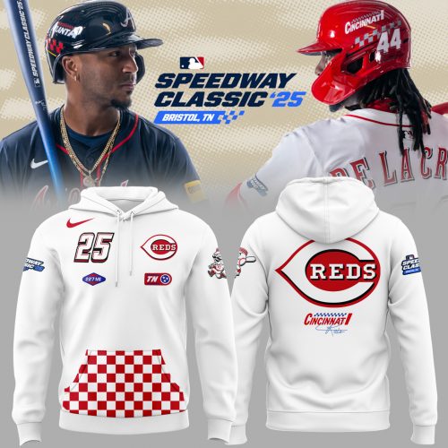 Cincinnati Reds Speedway Classic ’25 Limited Speed Hoodie Set
