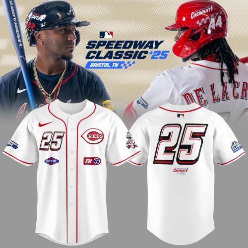 Cincinnati Reds Speedway Classic ’25 Limited Speed Jersey