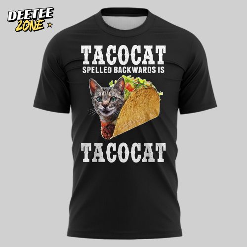 2025 Tacocat Spelled Backwards Is Tacocat Limited T-Shirt