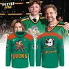 Anaheim Ducks Quack Attack Retro Edition Orange Hockey Jersey