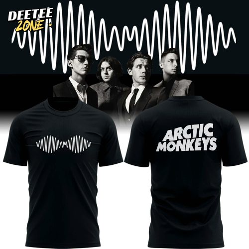 Arctic Monkeys Oscilloscope Logo Tee – Black