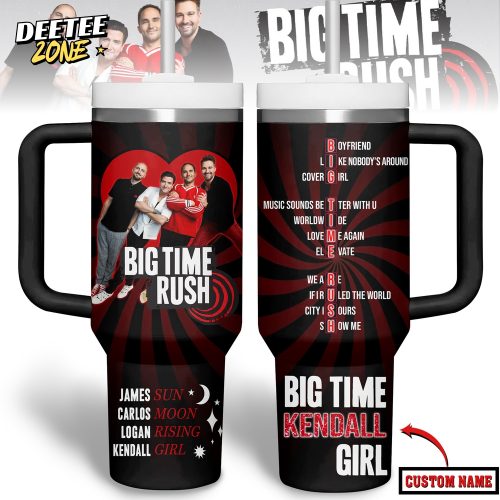 Big Time Rush Special Tumbler 40oz with Handle