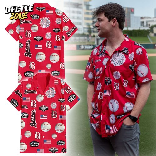 Birmingham Barons MiLB Hawaii Shirt