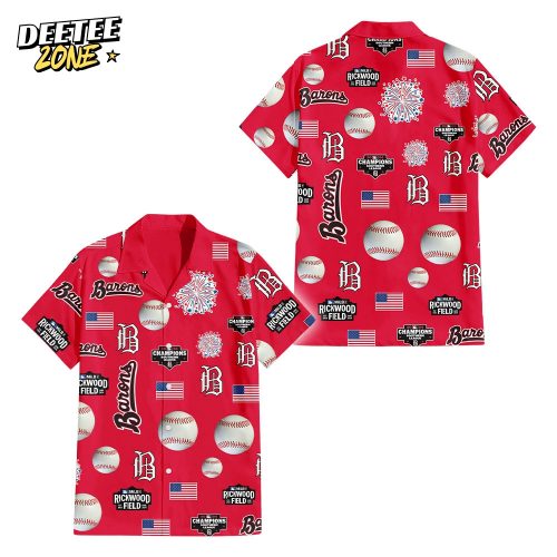 Birmingham Barons MiLB Hawaii Shirt