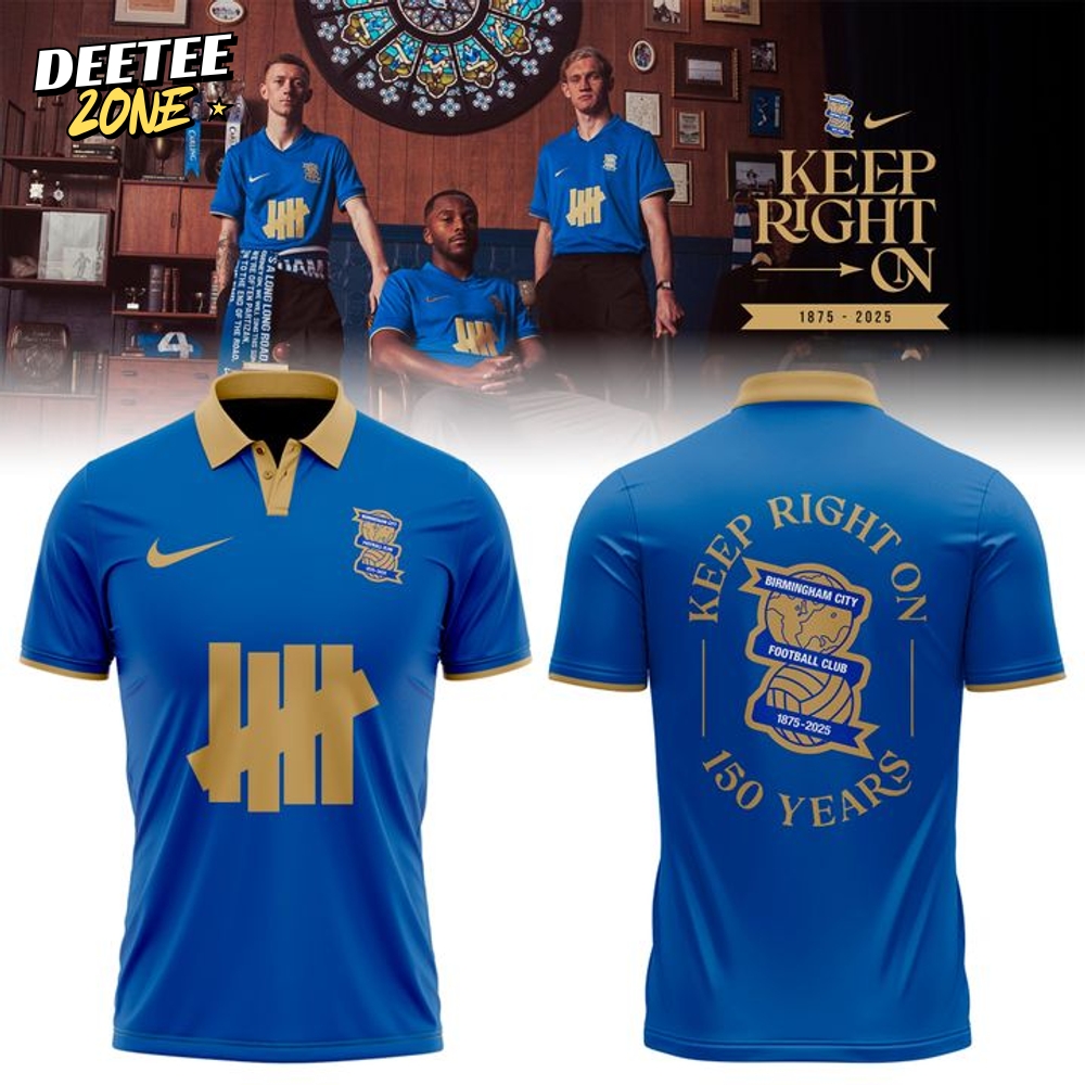 Birmingham City 150-Year Anniversary "Keep Right On" Special Polo Birmingham City 150-Year Anniversary "Keep Right On" Special Polo