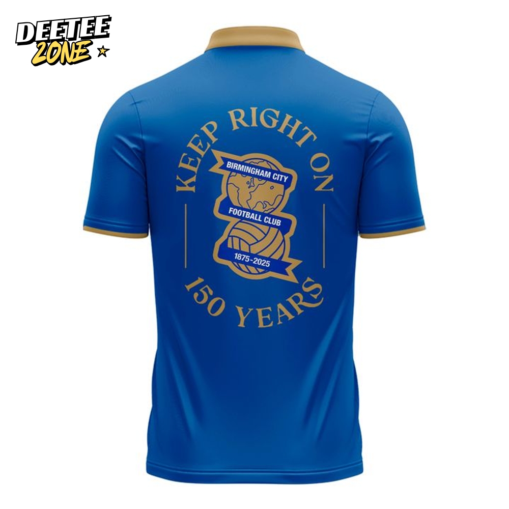 Birmingham City 150-Year Anniversary "Keep Right On" Special Polo Birmingham City 150-Year Anniversary "Keep Right On" Special Polo