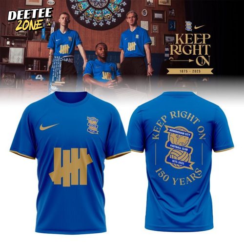 Birmingham City 150-Year Anniversary “Keep Right On” T-Shirt