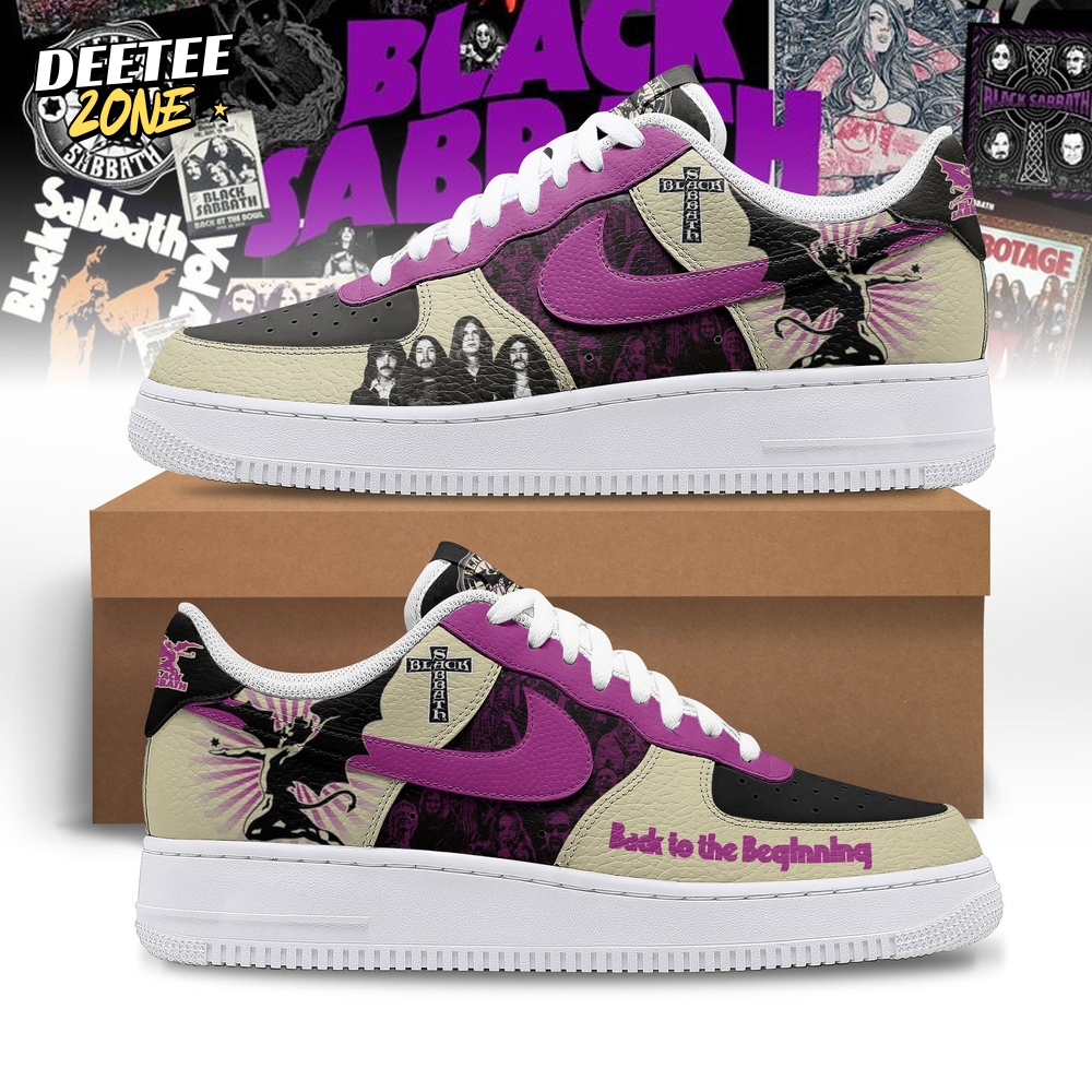 Black Sabbath "Back to the Beginning" 2025 Air Force 1 Shoes Black Sabbath "Back to the Beginning" 2025 Air Force 1 Shoes