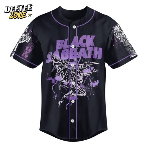 Black Sabbath Back to the Beginning Baseball Jersey