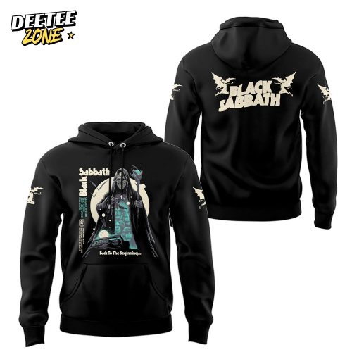 Black Sabbath Back to the Beginning Black Hoodie