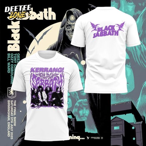 Black Sabbath Back to the Beginning Premium White Shirt