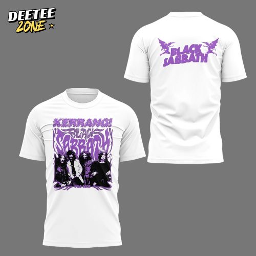 Black Sabbath Back to the Beginning Premium White Shirt