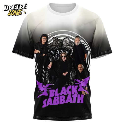 Black Sabbath Band New 2025 T-shirt