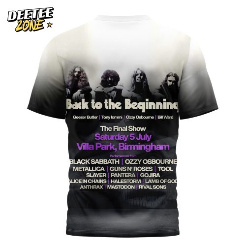 Black Sabbath Band New 2025 T-shirt