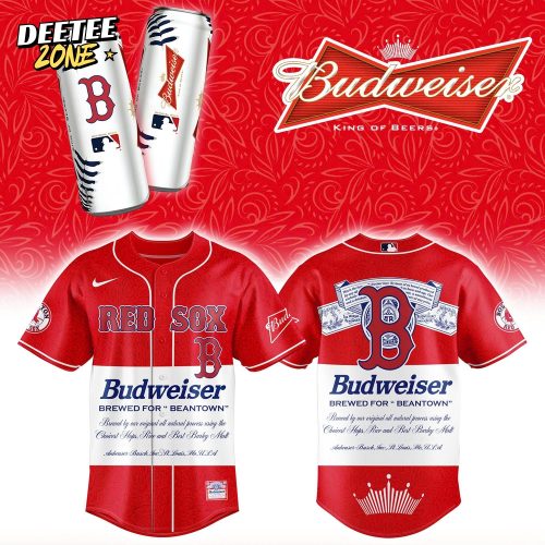 Boston Red Sox x Budweiser Version 2025 Special Baseball Jersey