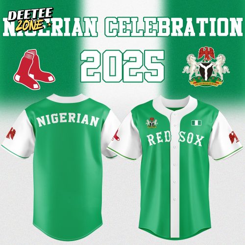 Boston Red Sox x Nigerian Heritage Celebration 2025 Jersey