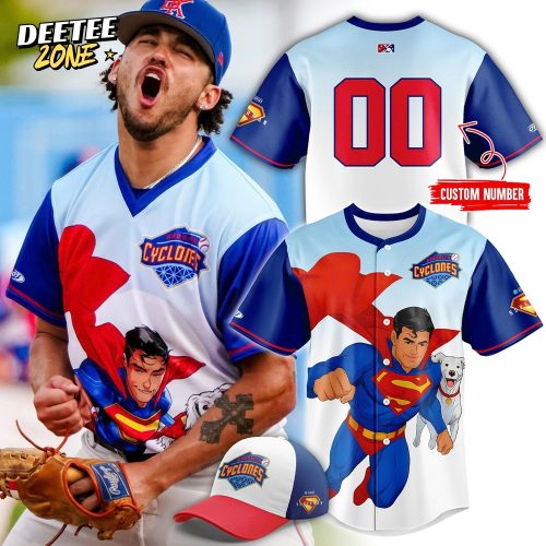 Brooklyn Cyclones Superman Night 2025 Limited Edition Jersey