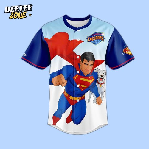 Brooklyn Cyclones Superman Night 2025 Limited Edition Jersey