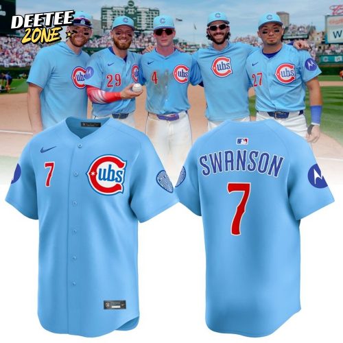 Chicago Cubs Baby Blue 2nd Alternate Limited Edition Baseball Jersey