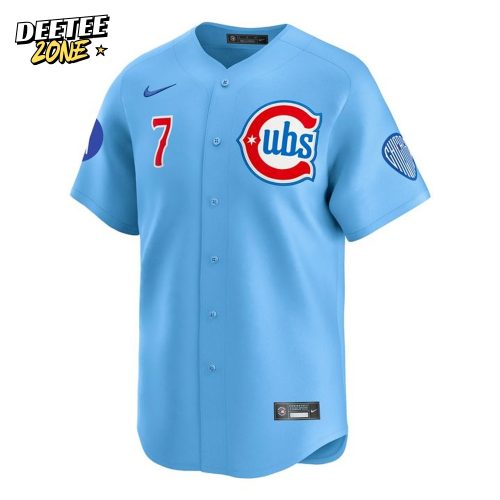 Chicago Cubs Baby Blue 2nd Alternate Limited Edition Baseball Jersey