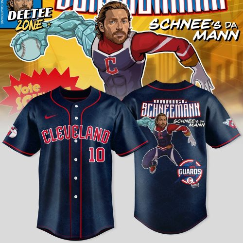 Cleveland Guardians x Guardian Power: All-Star Edition “Daniel Schneemann” Special Baseball Jersey