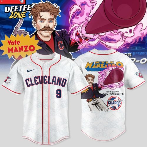 Cleveland Guardians x Guardian Power: All-Star Edition “Kyle Manzarro” Special White Baseball Jersey