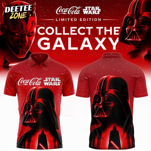 Coca Cola x Star Wars Collect Galaxy Polo Shirt 2025
