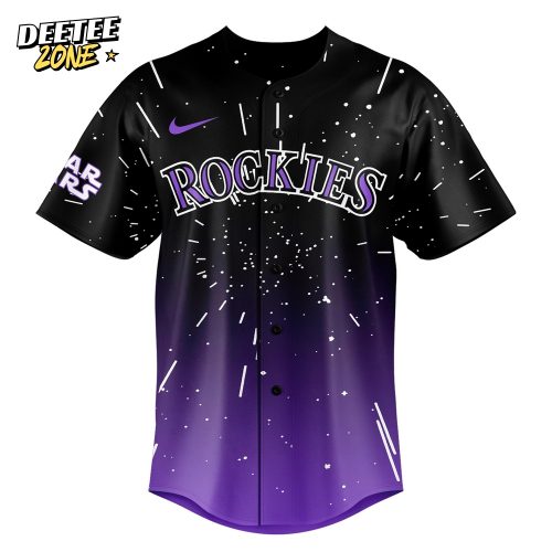 Colorado Rockies x Star Wars Night 2025 Baseball Jersey
