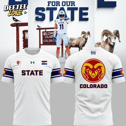 Colorado State Rams For Our State Special Tee