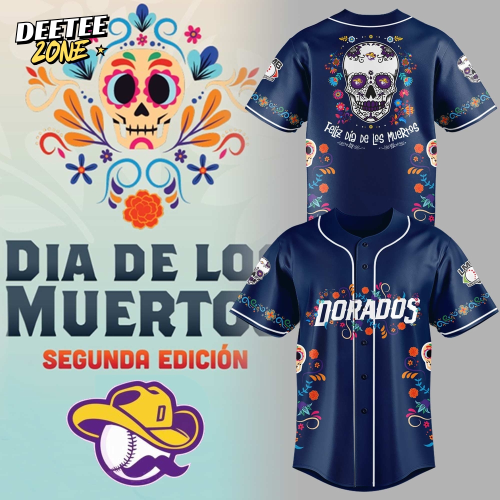 Dorados de Chihuahua x Dia De Los Muertor 2025 Limited Jersey Dorados de Chihuahua x Dia De Los Muertor 2025 Limited Jersey