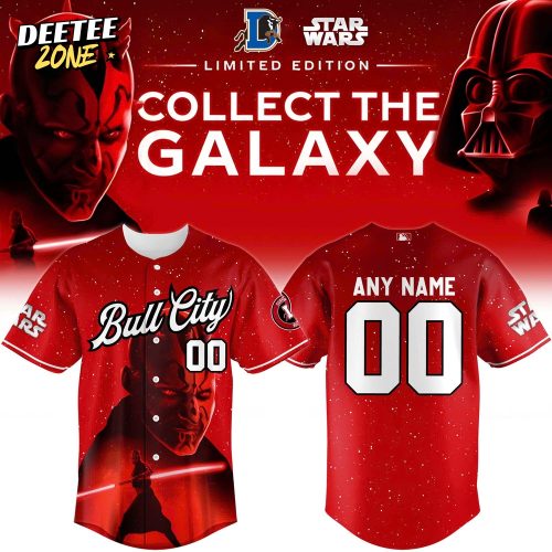 Durham Bulls x Star Wars Baseball Jersey 2025 – Darth Maul