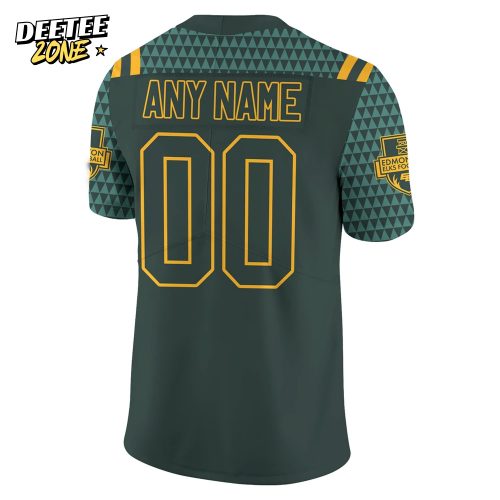Edmonton Elks Special New Green Football Jersey
