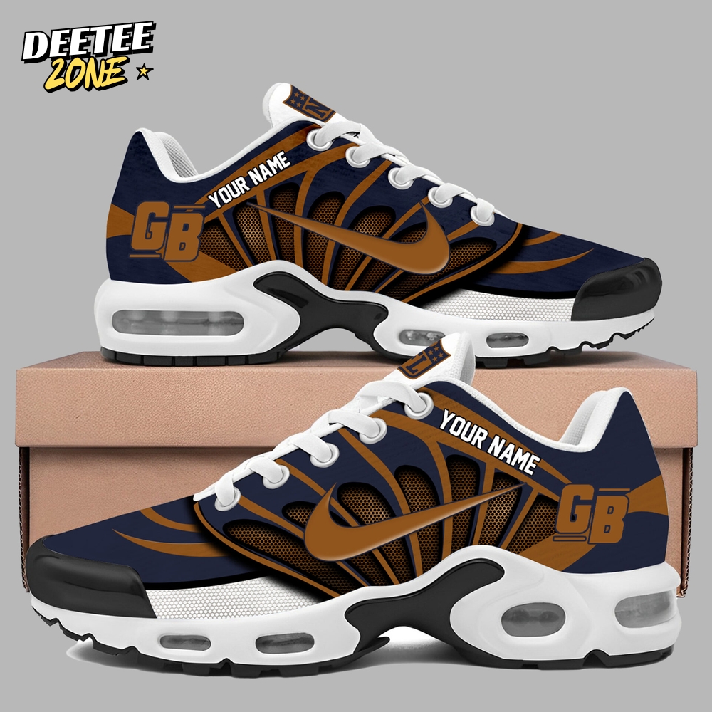 Green Bay Packers 2025 New Uniform Custom Air Max Shoes Green Bay Packers 2025 New Uniform Custom Air Max Shoes