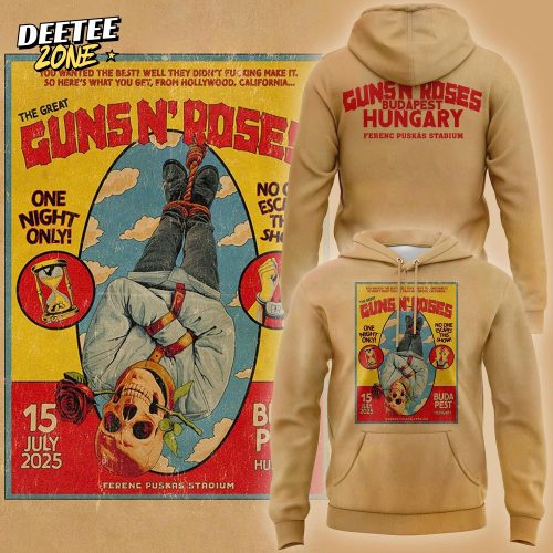Guns N’ Roses Budapest! It was a legendary night in your city Hoodie
