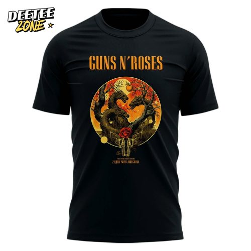 Guns N’ Roses World Tour to Bulgaria 2025 T-Shirt