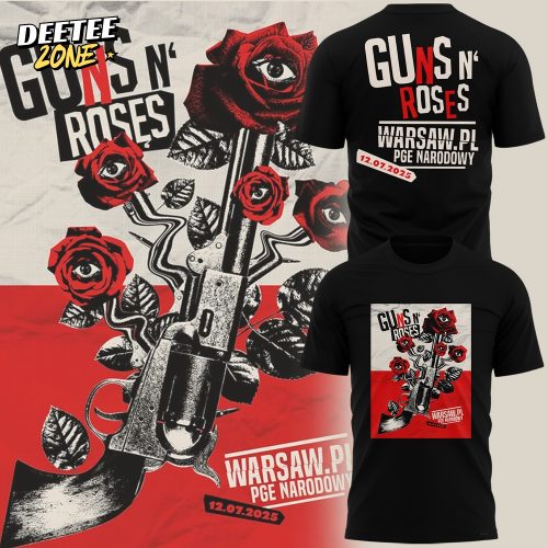 Guns N’ Roses x Warsaw World Tour 2025 Tee