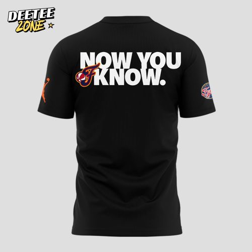Indiana Fever 2025 Commissioner’s Cup Champions “Now You Know” Special Shirt