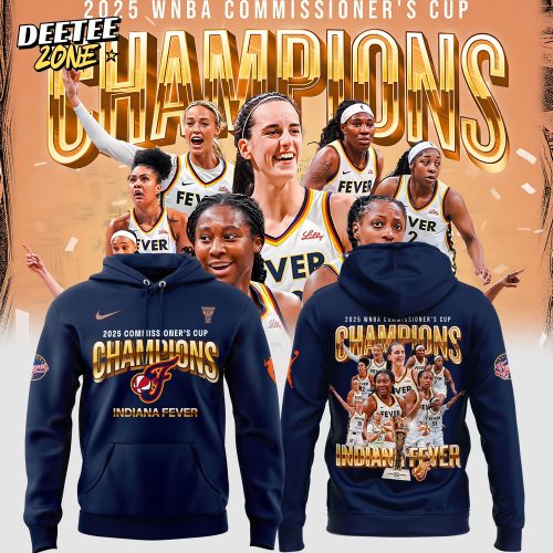 Indiana Fever 2025 WNBA Commissioner’s Cup Champions Hoodie