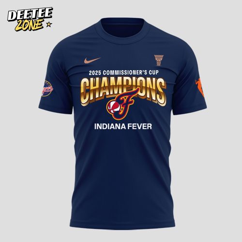 Indiana Fever 2025 WNBA Commissioner’s Cup Champions Shirt