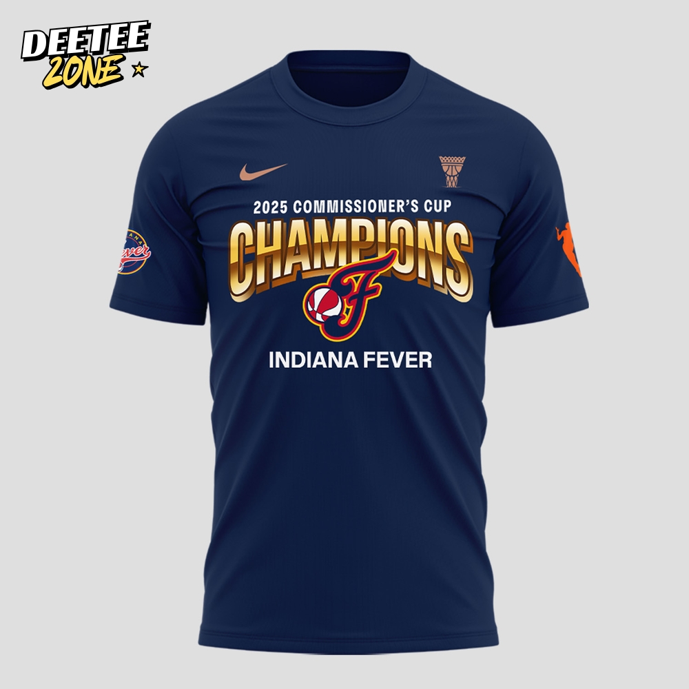 Indiana Fever 2025 WNBA Commissioner's Cup Champions Shirt Indiana Fever 2025 WNBA Commissioner's Cup Champions Shirt