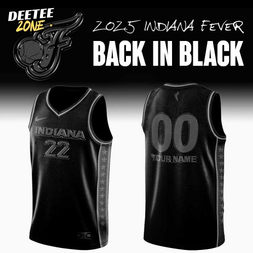 Indiana Fever “Back In Black” Special Basketball Jersey