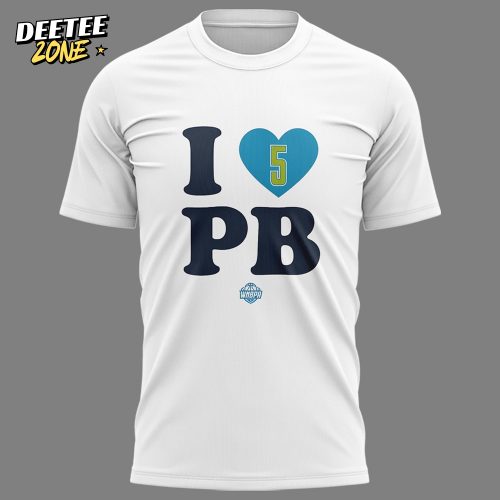 Indiana Fever Special New I Love PB White T-Shirt