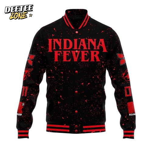 Indiana Fever x Stranger Things Rebel Swingman Limited Edition Baseball Jacket
