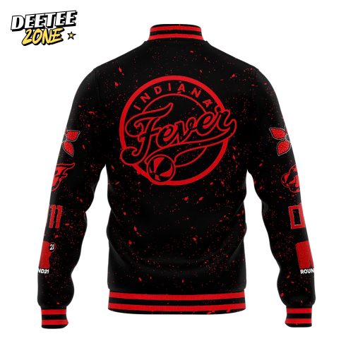 Indiana Fever x Stranger Things Rebel Swingman Limited Edition Baseball Jacket