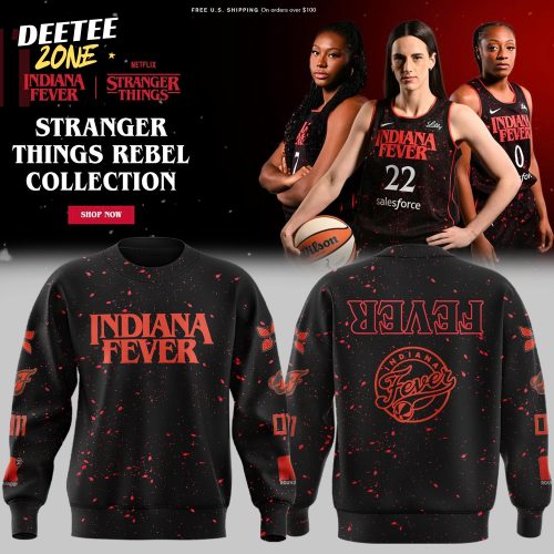 Indiana Fever x Stranger Things Rebel Swingman Limited Edition Sweatshirt