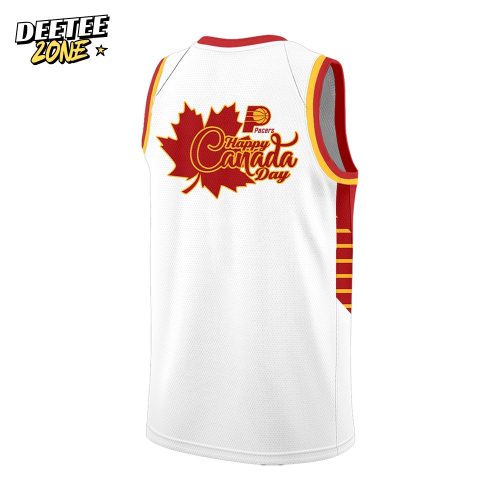 Indiana Pacers “Happy Canada Day” Limited Edition Basketball Jersey
