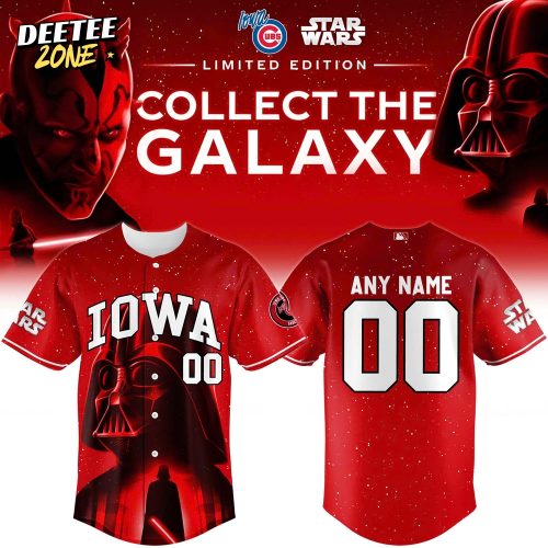 Iowa Cubs x Star Wars Baseball Jersey 2025 – Darth Vader